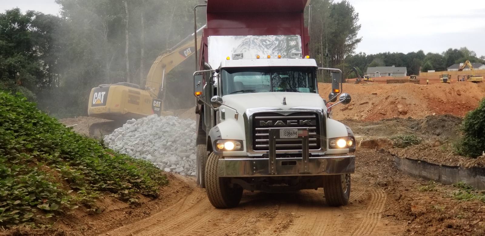 CEO Hauling job site
